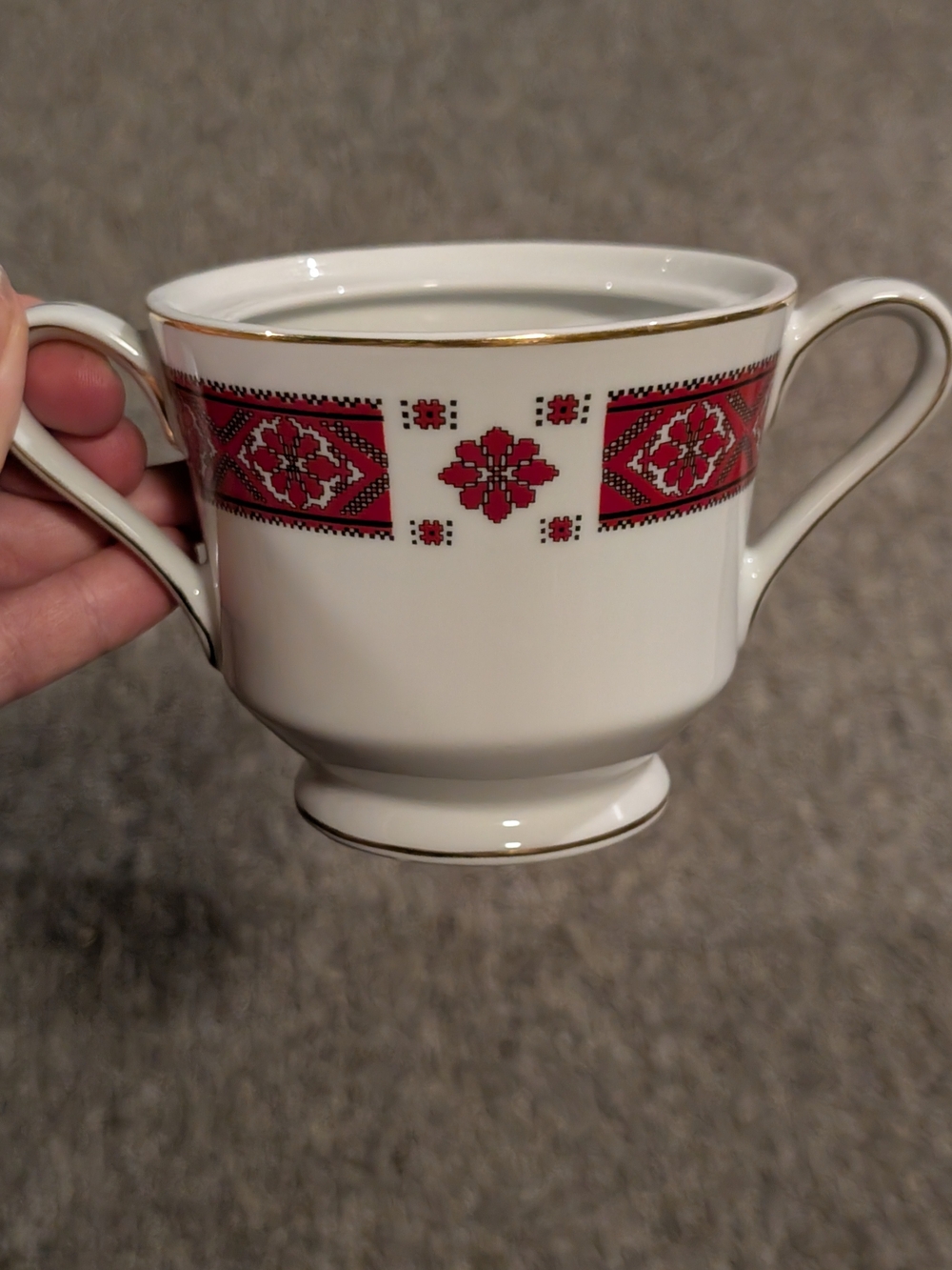 Ukrainian Ceramics Tea Set - Picture 2 of 3